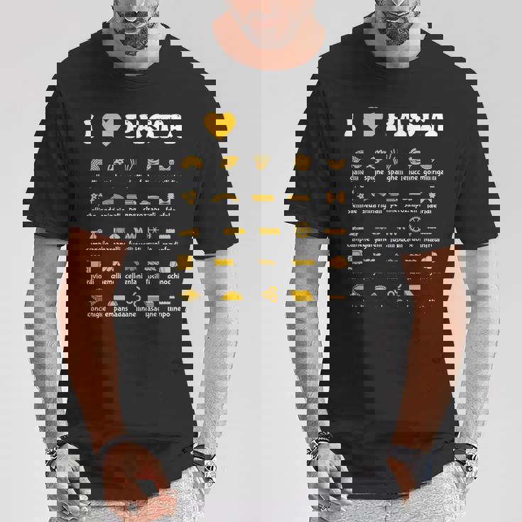 パスタタイプ スパゲッティヌードル イタリア ギフトパスタ Tシャツ 面白い贈り物