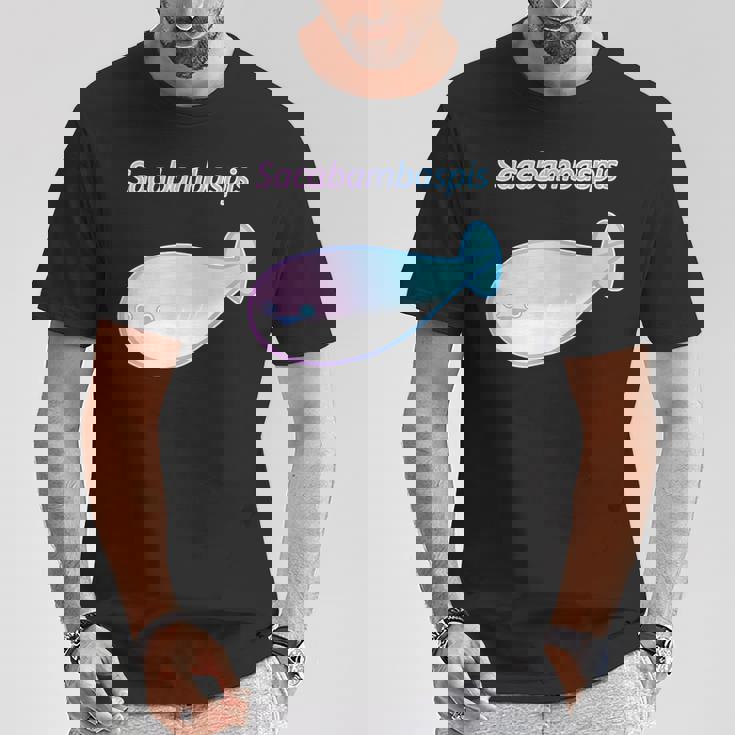 パステルカラーのサカバンバスピス おもしろ ネタ かわいい プレセント Tシャツ 面白い贈り物