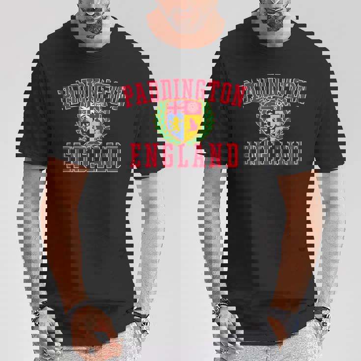 パディントン イングランドクレスト Tシャツ 面白い贈り物