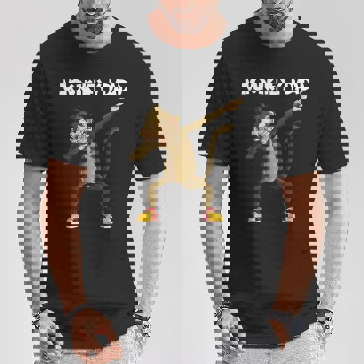 パパ・ゴリラ猿 チンパンジー 動物 かわいい猿 ギフト Tシャツ 面白い贈り物