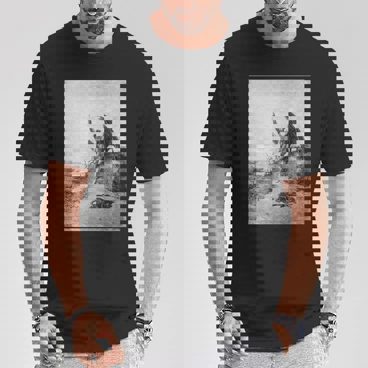 パラダイス・ロスト「多くの迷宮で」ギュスターヴ・ドレ アート Tシャツ 面白い贈り物