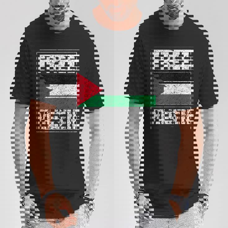 パレスチナの国旗 パレスチナが好きです Tシャツ 面白い贈り物