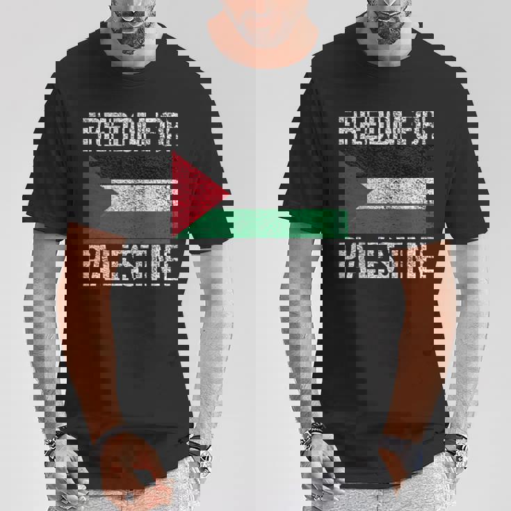 パレスチナの自由旗フリーパレスチナガザパレスチナ人 Tシャツ 面白い贈り物