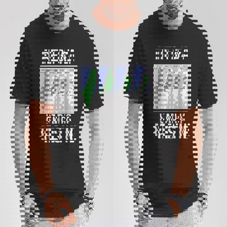 パレスチナギフト フィリストエルサレム パレスチナの自由 Tシャツ 面白い贈り物