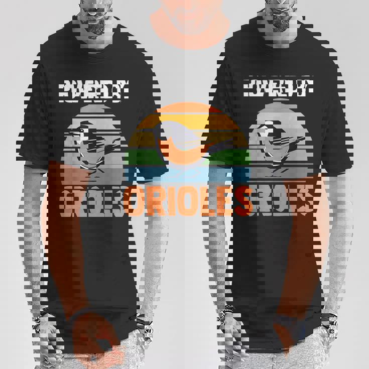 パワード・バイ・オリオールズ Tシャツ 面白い贈り物