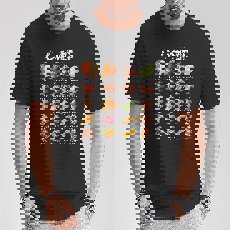 パン 種類 面白いtシャツ おもしろ 食べ物 文字入り メンズ 面白い 服 ネタ グッズ 文字tシャツ プレゼント Tシャツ 面白い贈り物