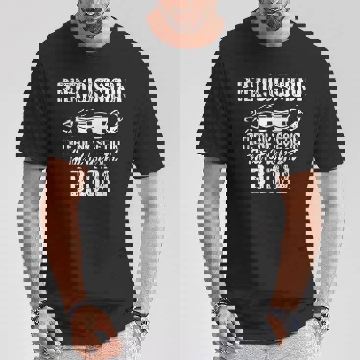 パーカッション楽器 Tシャツ 面白い贈り物