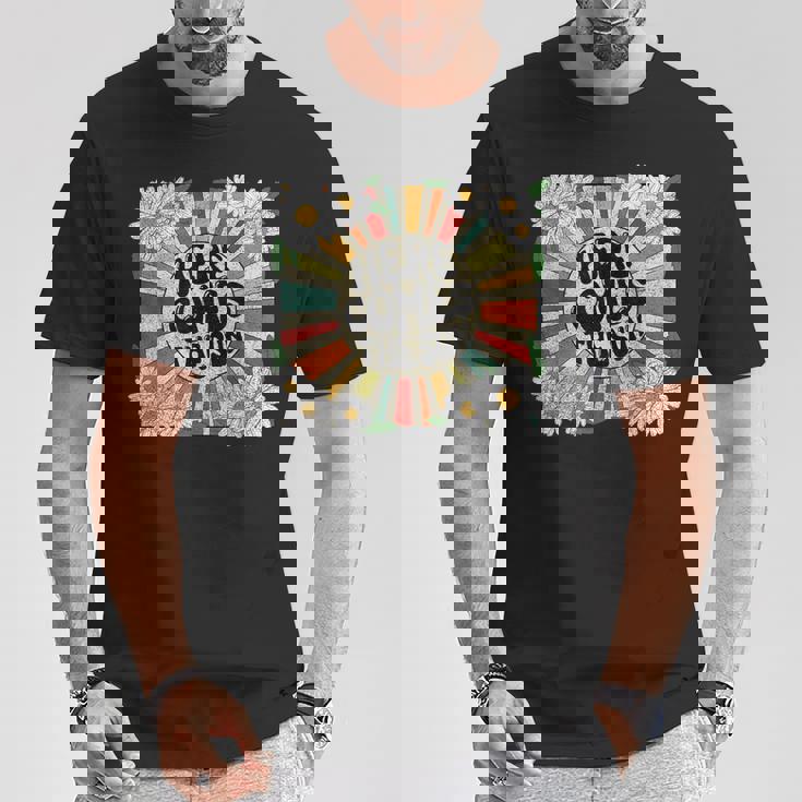 ヒア・カムズ・ザ・サン Tシャツ 面白い贈り物