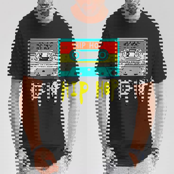 ヒップホップカセットテープ Tシャツ 面白い贈り物