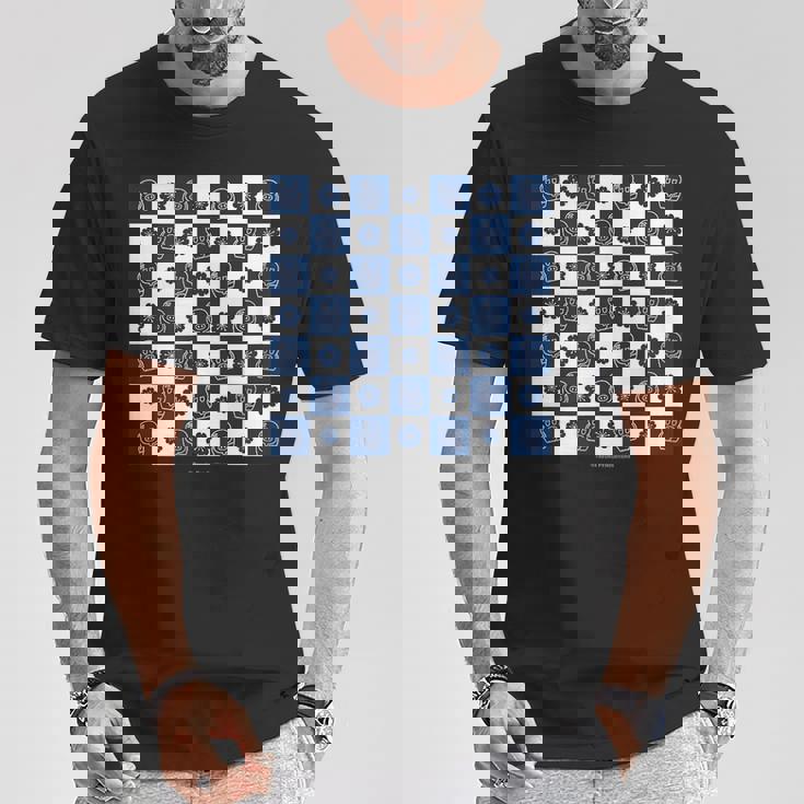 ヒョウタンツギ 和柄市松模様 Ctezuka Productions Tシャツ 面白い贈り物