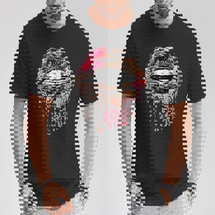 ヒョウ柄 チーター柄 アニマルリップ 花柄 セクシー ヒョウ柄 Tシャツ 面白い贈り物