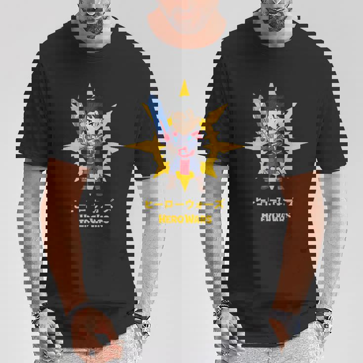 ヒーローウォーズ 同盟 Tシャツ 面白い贈り物