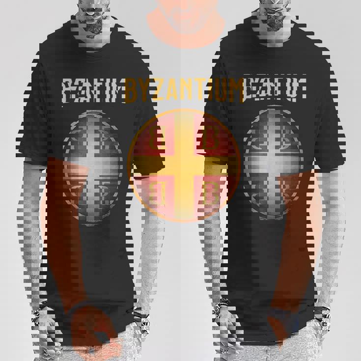 ビザンチウムのシンボル コンスタンティノープルとビザンツ帝国 Tシャツ 面白い贈り物