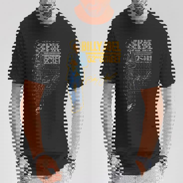 ビリー・ジョエル 56Thtreet Bricks Tシャツ 面白い贈り物