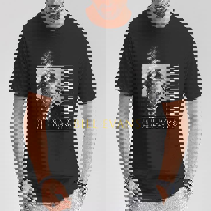 ビルエバンス_001 Tシャツ 面白い贈り物