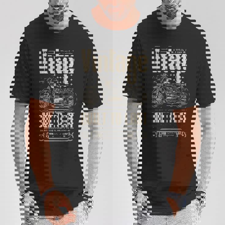ビンテージ バイク バイカー バイクの誕生日 1954 年生まれ Tシャツ 面白い贈り物