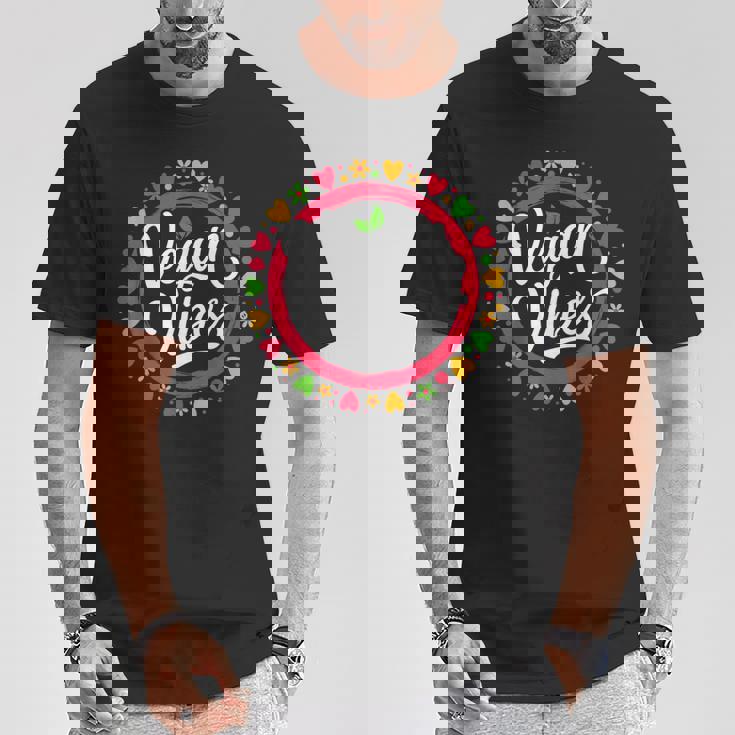 ビーガンバイブ 面白い 菜食主義 草食動物 ベジタリアン感謝 Tシャツ 面白い贈り物