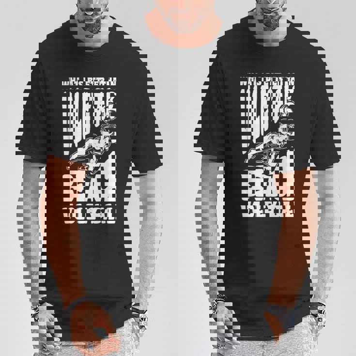 ビーチバレー選手の言葉 Tシャツ 面白い贈り物