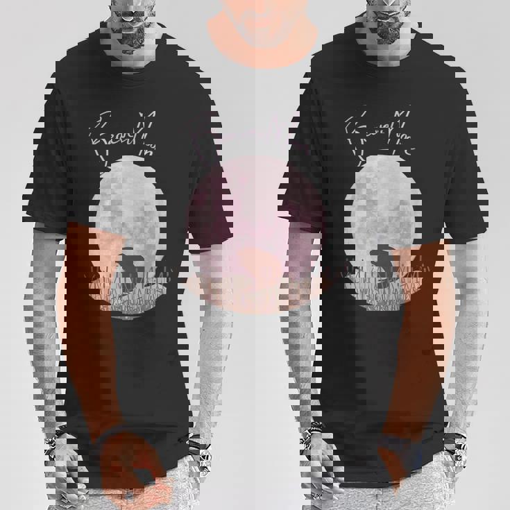 ビーバー 満月 11月 トップス、、ギア&アクセサリー Tシャツ 面白い贈り物