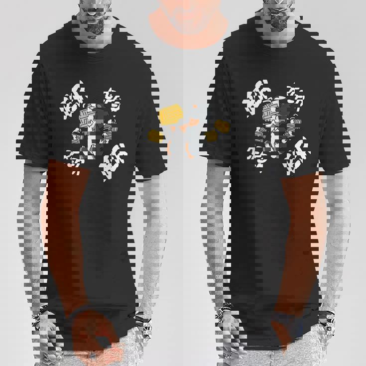 ビールバーニーズマウンテンドッグ Tシャツ 面白い贈り物