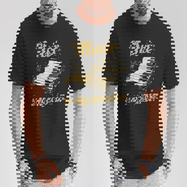 ピアノ鍵盤 Tシャツ 面白い贈り物