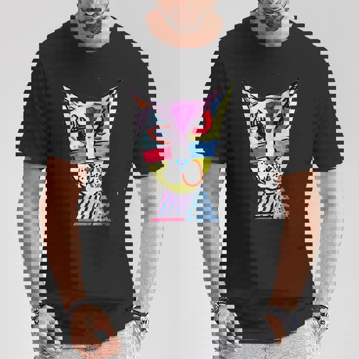 ピカソ 猫 Tシャツ 面白い贈り物