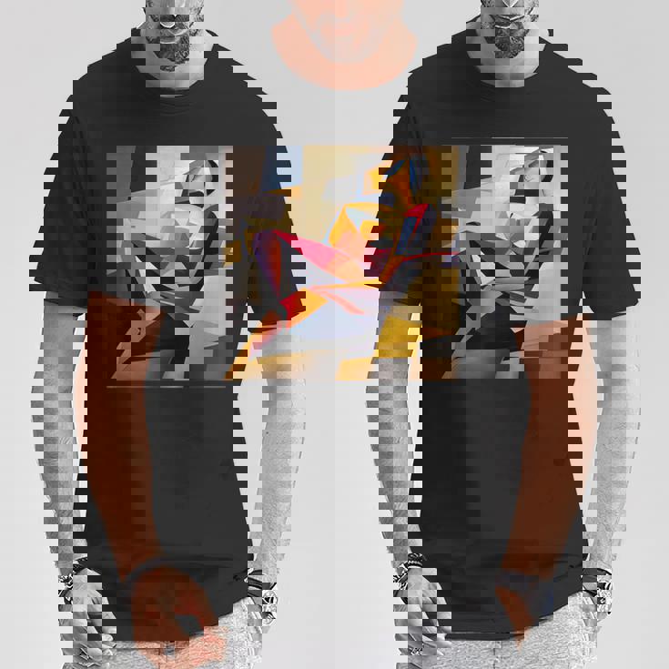 ピカソスタイル Tシャツ 面白い贈り物