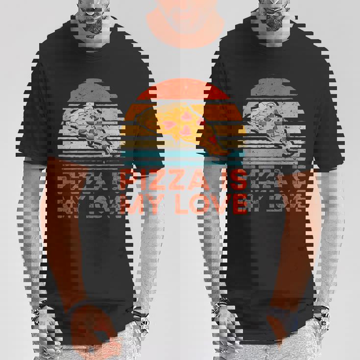 ピザ・イズ・マイ・ラブ Tシャツ 面白い贈り物