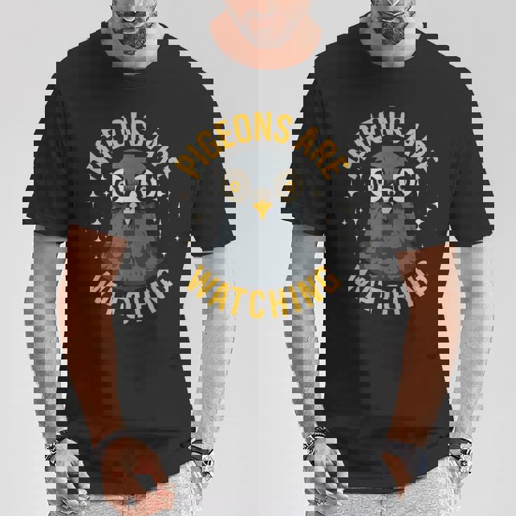 ピジョン 恋人 アーバン 鳥 生活 シティ 野生動物 パンくず バンディット Tシャツ 面白い贈り物