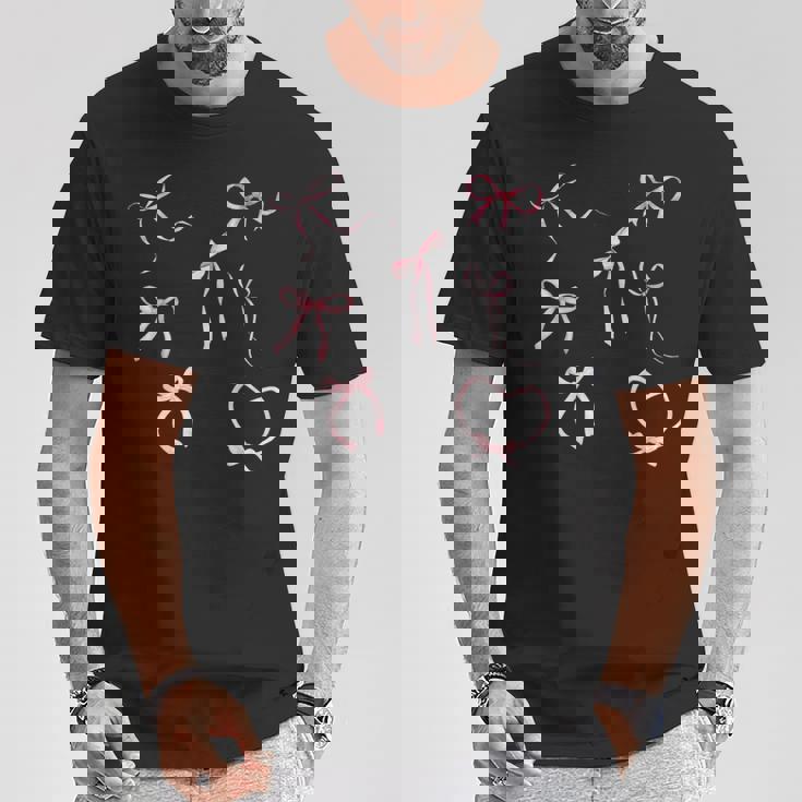 ピンクボウコケット美学 Tシャツ 面白い贈り物