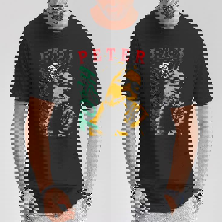 ピーター・トッシュ イエロー 写真 By Lee Jaffee Tシャツ 面白い贈り物