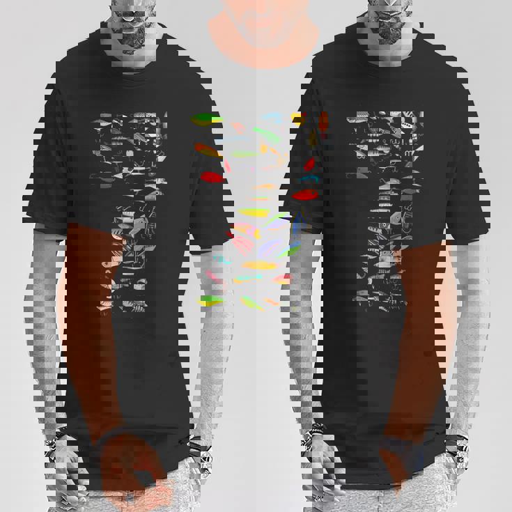 ファニーフィッシングルアー Tシャツ 面白い贈り物