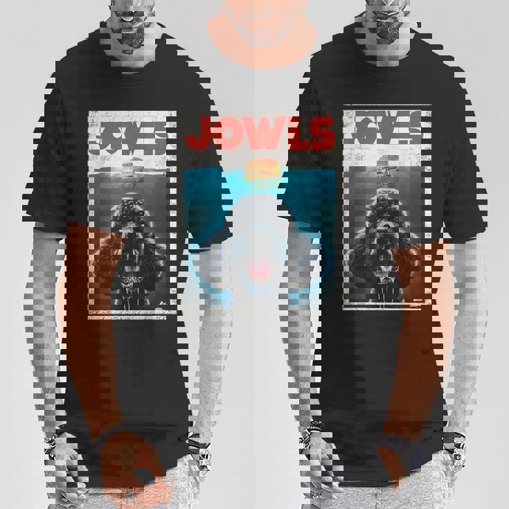 ファニープードル スタンダード プードル ジョール バーガー かわいい 犬 ママ お父さん Tシャツ 面白い贈り物