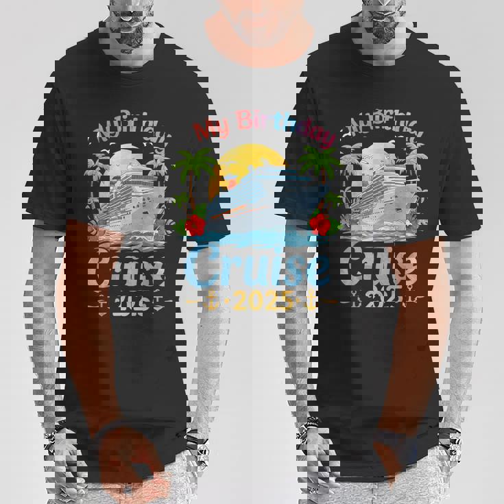 フェスティブ マイバースデー クルーズ船パーティー 2025 男性 女性 子供 Tシャツ 面白い贈り物