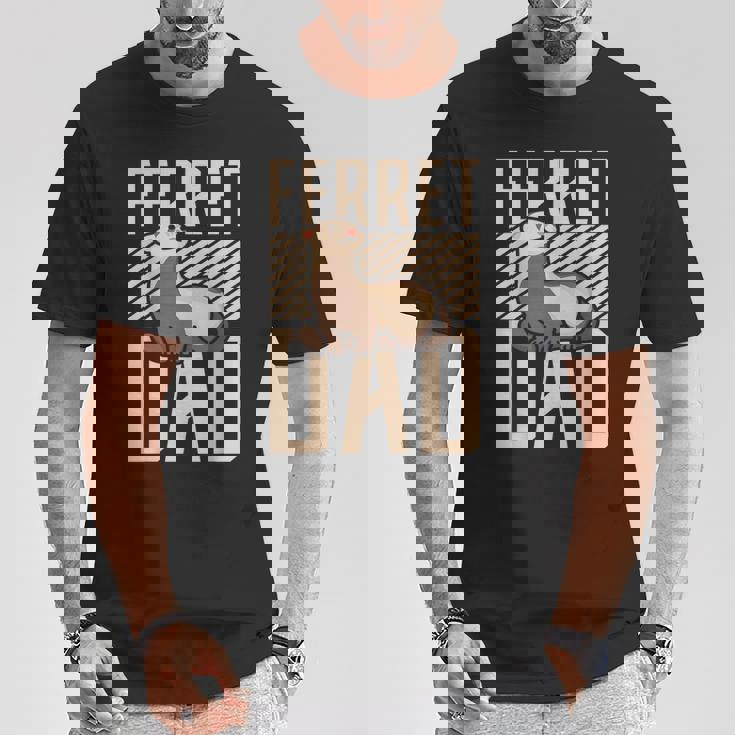 フェレット ダッド フェレット Tシャツ 面白い贈り物