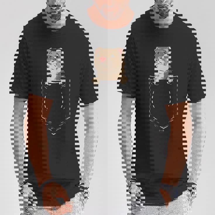 フェレットバッグ ペットチェストバッグ ファニーフェレット Tシャツ 面白い贈り物