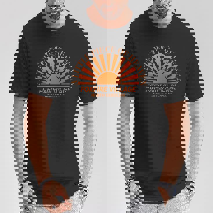 フォックスファイアービレッジノースカロライナアリトルピースオブヘブン Tシャツ 面白い贈り物