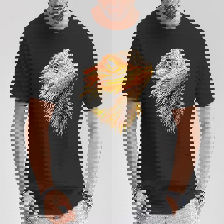 フトアゴヒゲトカゲ ポゴナ フトアゴヒゲトカゲ かわいいフトアゴヒゲトカゲ Tシャツ 面白い贈り物