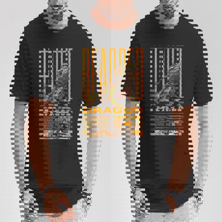 フトアゴヒゲトカゲ 爬虫類キーパー ビアディ トカゲ ストリートウェア Tシャツ 面白い贈り物