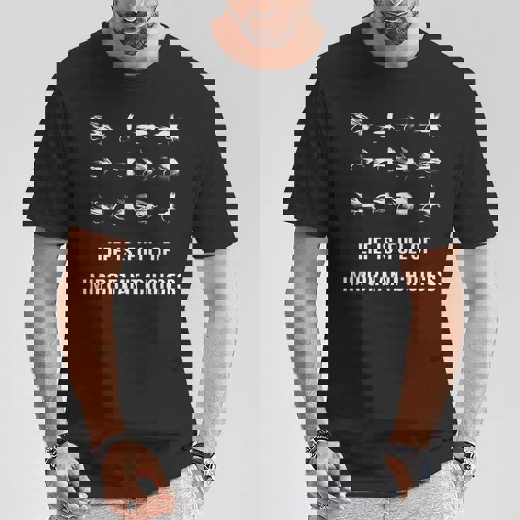 フライフィッシングtシャツ Tシャツ 面白い贈り物