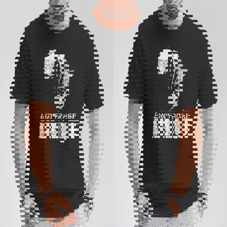 フランス外国人軍団tシャツ Legion Etrangere Afrique Tシャツ 面白い贈り物