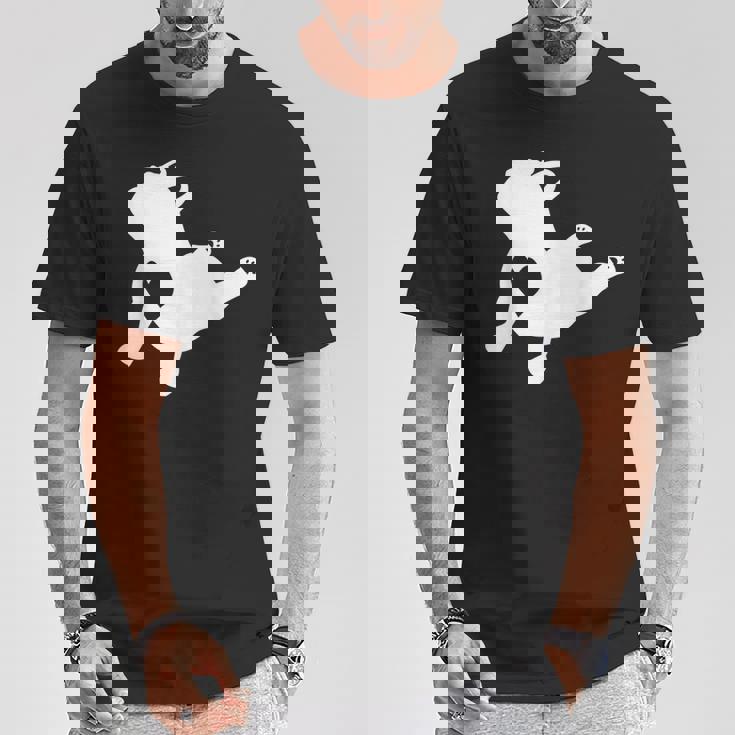 フレンチブルドッグ ヨガポーズシャツ 愛のハートフレンチギフト付き Tシャツ 面白い贈り物