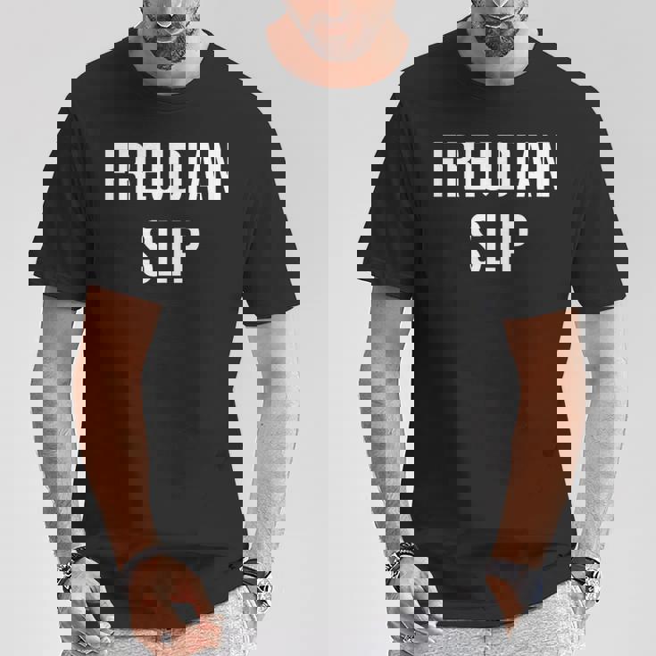 フロイト・スリップ Tシャツ 面白い贈り物