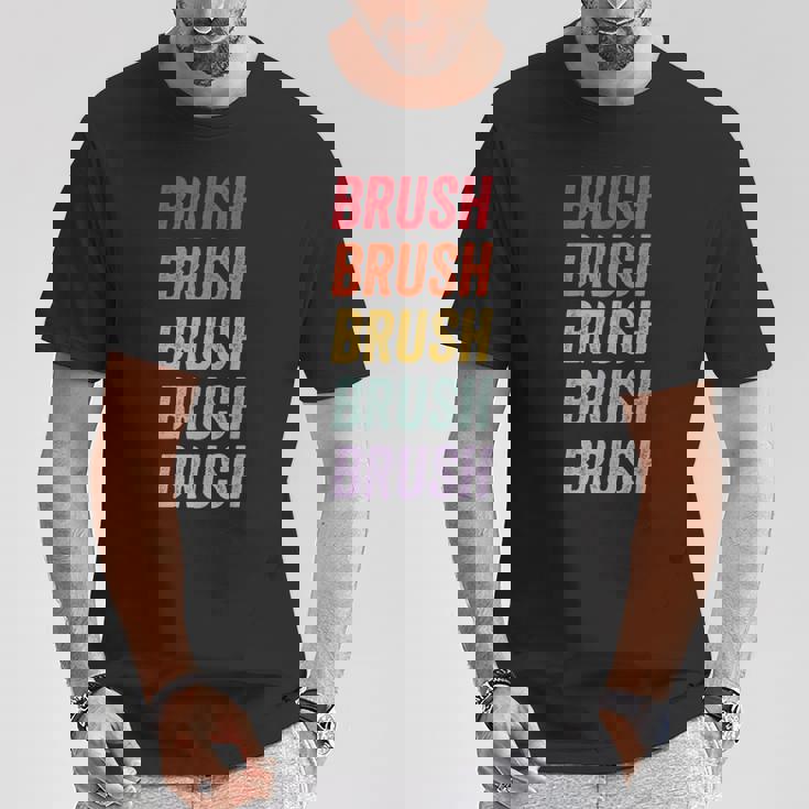 ブラシ Tシャツ 面白い贈り物