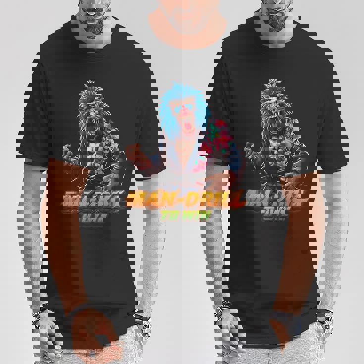 ブラジリアン柔術 マンドリルマスター ブラックベルト Tシャツ 面白い贈り物