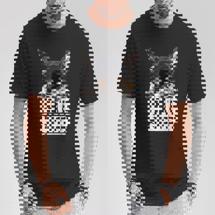 ブラック&タン チワワ Let Meleep Dog Chiwawa Lover Tシャツ 面白い贈り物