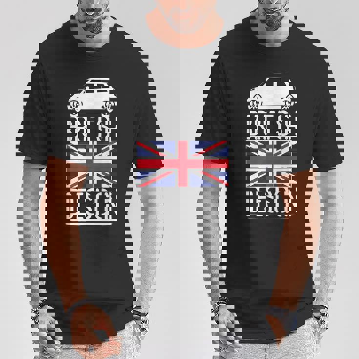 ブリティッシュクラシックカー ミニ Tシャツ 面白い贈り物