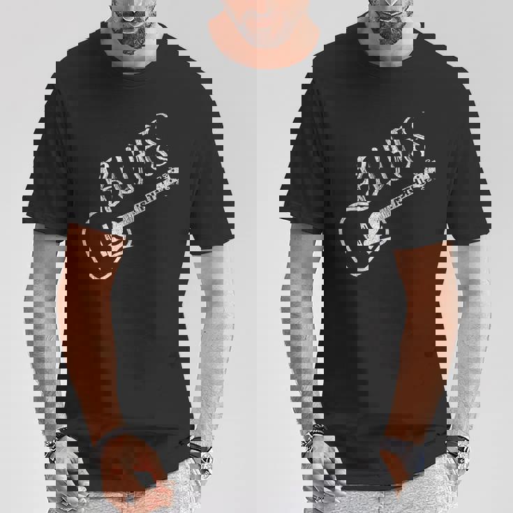 ブルースミュージックギターブルースイズトゥルースヴィンテージ Tシャツ 面白い贈り物