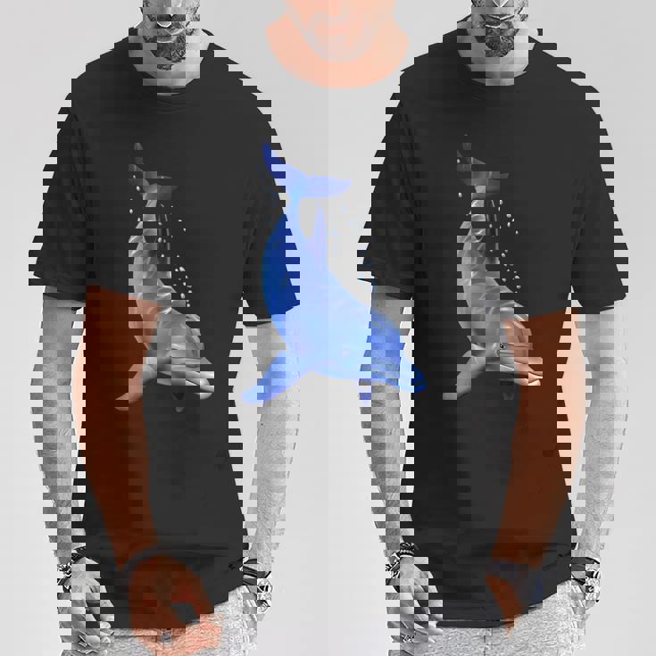 ブルードルフィン海洋海獣 セーブ・ザ・オーシャンズ Tシャツ 面白い贈り物