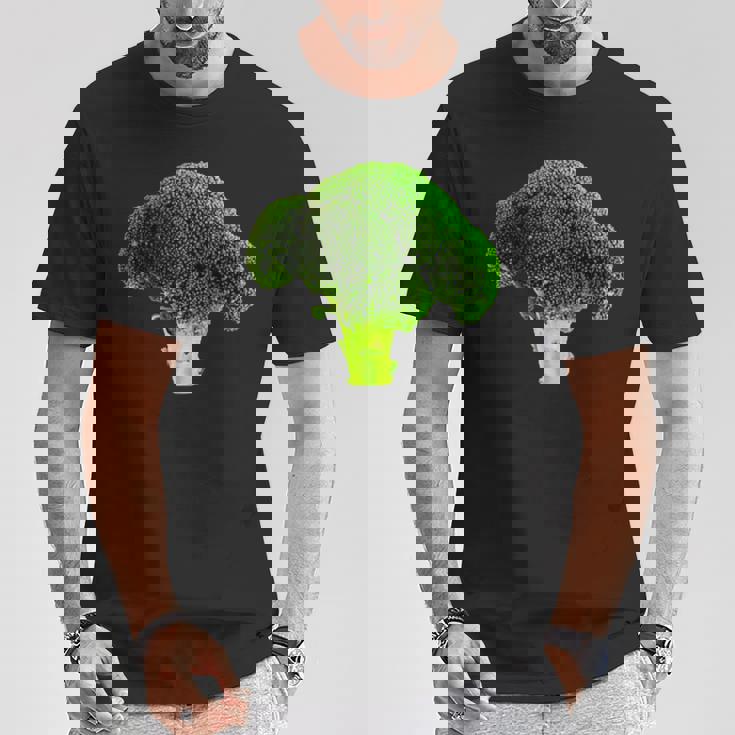 ブロッコリー 写真 エンブレム Broccoli Photo Emblem Tシャツ 面白い贈り物